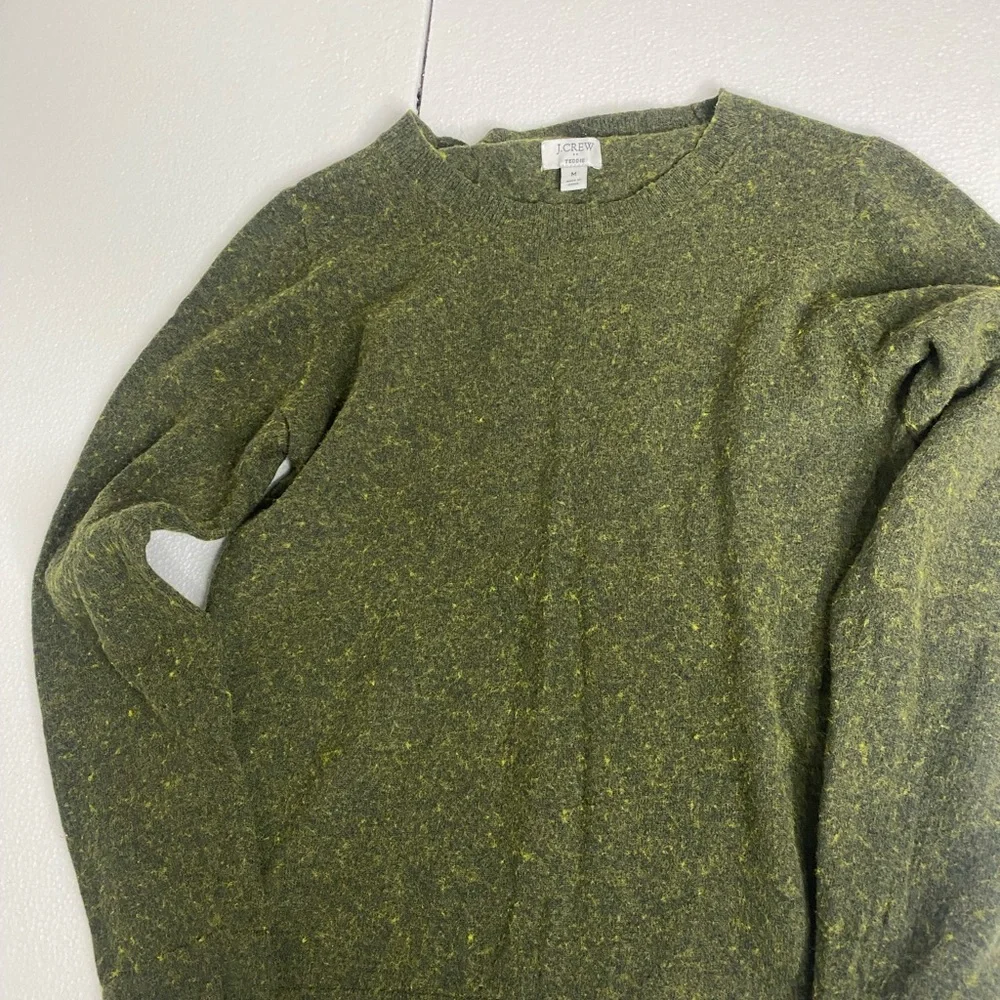 J.Crew Teddy Sweater in Pale Spinach – Size Medium